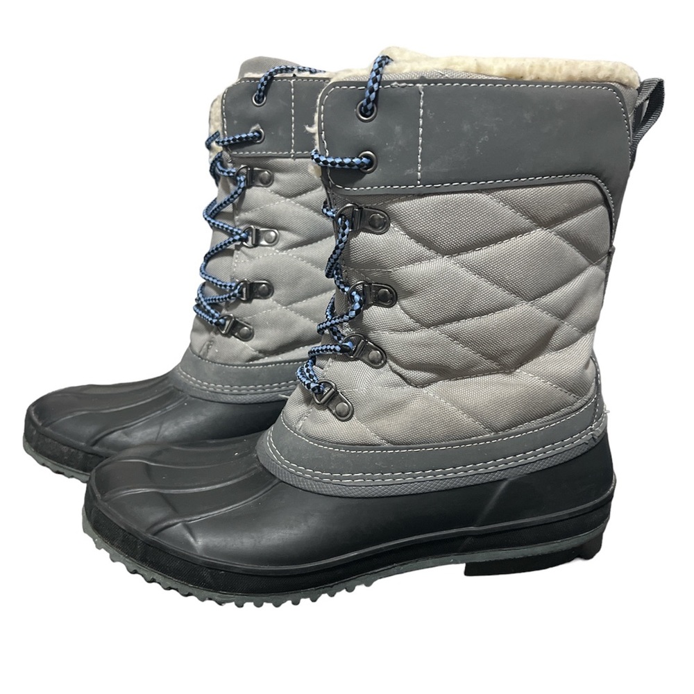 Khombu Boots Women’s Size 10 Annabel Tufted Snow  Rain Duck Boots